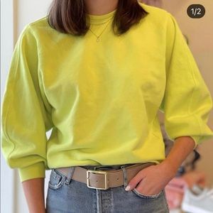 Agolde cropped sweatshirt!